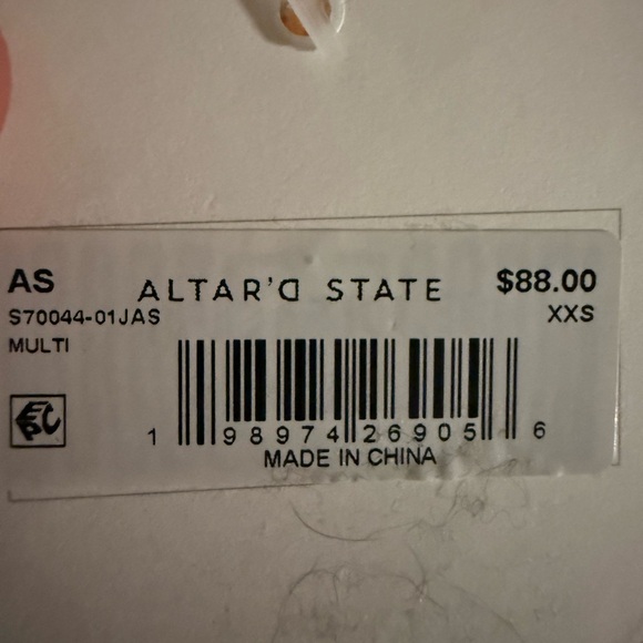 Altard State Vicki Stripped Crochet Midi Dress - Picture 5 of 5